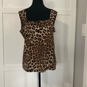 NWOT Leopard Tank